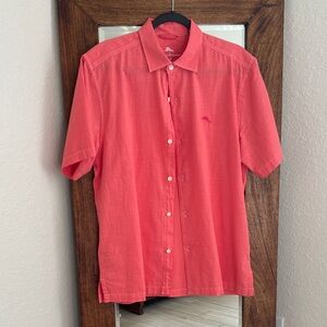 Tommy Bahama Coral Button Down Shirt